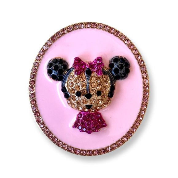 rhinestone minnie mouse phone grip - Picture 1 of 2
